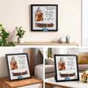Dog Memorial Gifts for Loss of Dog, Pet Loss of Dog Sympathy Gift, Pet Memorial Frame with Collar Holder, Pet Cat Passed Away Photo Display Dog Remembrance Frame