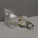 KCO Lighting Mid Century Modern Pendant Chandelier Amber Glass Hanging Lamp Gold Globe Pendant Lights Kitchen Island Brushed Brass Pendant Light Large Kitchen Pendant Lighting Over Island