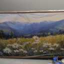 InSimSea Extra Large Framed Vintage Wall Art, Meadow Wildflowers, 20x40inch