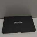 SHIELDON Wallet Case for iPhone 12 Pro 6.1", Genuine Leather Folio Case Kickstand and RFID Blocking Credit Card Slots Magnetic Closure Compatible with iPhone 12/12 Pro - Retro Red