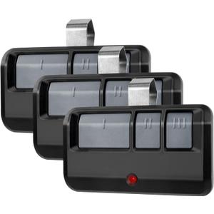 893MAX Garage Door Opener Remote, for LiftMaster/Chamberlain/Craftsman Garage Door Opener, Replaces 893LM G953EV-P2 371LM 373LM 890MAX 971LM 973LM3 Pack (Black)