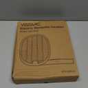 YISSVIC Electric Fly Swatter Foldable Bug Zapper Racket 2 in 1 Mosquito Killer with Purple Attractant Light Rechargeable 1800mAh for Indoor Home Backyard Patio Camping (White)