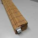 LazBlinds No Tools No Drill Cordless Bamboo Roman Shades, Light Filtering Window Treatment, Roll Up Bamboo Blinds for Windows 30'' W x 72'' H, Brown