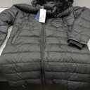 GOLDLADIES Women's Waterproof Long Down Jacket,Warm Winter Hooded Puffer Coat Thickened for Hiking Outdoor (Black, M)