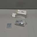 Jetec 6 Pieces Mini Blind Brackets for Window Blinds, with Screws (1.38 x 1.18 Inches)