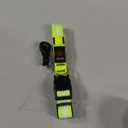 YFbrite Light up Dog Collar, USB Rechargeable LED Puppy Collar Super Bright Adjustable Glowing Dog Lights for Night Walking (Green, Large)