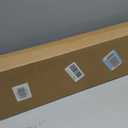 LazBlinds Cordless Faux Wood Blinds, 26" W x 60" H, White