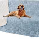 Waterproof and Anti-Slip Dog Bed Cover and Pet Blanket Sofa Pet Bed Mat car Incontinence Mattress Protectors Furniture Couch Cover for Most Cats Dogs, Pets52x82-Stoneblue (52x82Inch (Pack of 1))