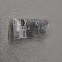 Silver Shower Curtain Hooks, Rust Proof Shower Curtain Rings for Bathroom, Metal Decorative Shower Curtain Hooks Hangers for Shower Curtain Rod, Shower Hooks for Shower Curtain Set of 12 Chrome