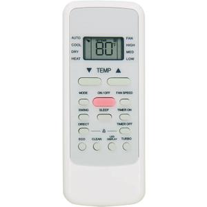 Replacement Remote Control for Midea TGM AC Air Conditioner RG51A(2)/EU1 RG51A(2) EU1 MWPOT12SA MWPOT12S MWPOT18S MWPOT24S