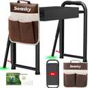 seasky Foldable Garden Kneeler and Seat, Anti-Tipping Gardening Bench Widened Thick Soft Kneeling Pad, Heavy Duty Gardening Stool with Tool Bag,Gardening Gift for Women