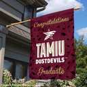 Texas A&M International Dustdevils College Graduation Gift Banner Flag