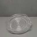 10" Plastic Disposable Pie Containers with Hinged Locking Lids | 5 Round Pie Keepers/Flan Cake Containers for Transport