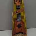 Raimy 17in Kids Ukulele Guitar - 4 Strings Mini Guitar Children Musical Instruments Educational Toys with Picks for Toddler Kids Boys Girls Beginner (Mahogany)