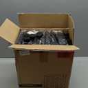 SONGMICS Cube Storage Organizer, Set of 16 Plastic Cubes, Closet Organizers and Storage, Room Organization, Bedroom Living Room, 12.2 x 48.4 x 48.4 Inches, Black ULPC44BK