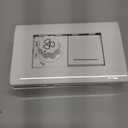Ceiling Fan Wall Switch, 3-Speed Fan Light Wall Control, 110VAC, 60Hz, 2.5A, Single Pole, Neutral Wire Required, White