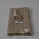 Tapleap Burlap Gift Bags with Drawstring - 10Pcs 12x16 Original Sacks with String and Tags for Wrapping Halloween Favors, Breads, Wine, For Birthday, Wedding or Household Use