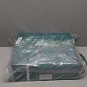 YYW 3 Tier Fruit Bowl for Kitchen Counter, White Gold Ceramic Fruit Stand for Countertop, Home Fruit Rack with Holder, Vegetable Bowl Snacks Nuts Bread Candy Storage (Gold)