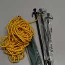 Heavy Duty Tree Stakes Kit, Supports for Leaning Trees 3pcs Metal Stakes-3pcs Straps-40ft Reflective Guy Lines Resistant to Strong Winds Anchoring Kits for Young Trees Outdoor Tent