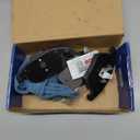BOSCH BE1107H Blue Semi-Metallic Disc Brake Pad Set With Hardware - Compatible With Select Audi A3, TT; Volkswagen Beetle, CC, Eos, Golf, GTI, Jetta, Passat, Passat CC, Rabbit + More; FRONT
