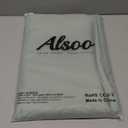 Alsoo Table Cloth Rectangle Table, 60X120 Inch Linen Textured Tablecloth Spring Waterproof Spill-Proof TableCloths Wrinkle Free Farmhouse Table Cover for Dining Parties Buffets Holidays,Sage Green