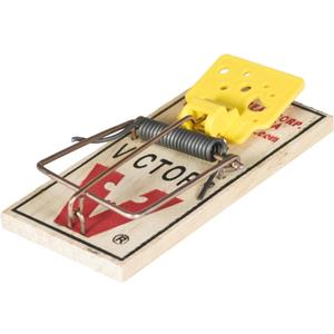 6 Pieces Victor M035 V Mouse Traps, Yellow