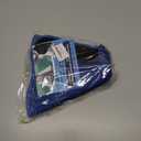 Upgraded Dog Cone Collar for Dogs After Surgery, Soft Breathable Pet Recovery Collar with Double-Layer Design, Adjustable Dog Cone Collar for Large Medium Dogs, Elizabethan Collar (S, Blue)