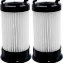 (2 pack) Vacuum Filter Replacement For Eureka Part DCF4, DCF-4,DCF-18, 4704BLM, 4702A, 4704BLU, 4704FRD, 4704LMP, 4704LTA 4704ONG, 4704PNK, 4704PUR 63073C, 62132, 63073, 3690, 18505