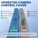 Miracase Magnetic for iPhone 17 Pro Case, Compatible with MagSafe, Integrated Silicone Camera Control Cover, 3.0mm Thicken Shockproof Drop Protection Phone Case for 17 Pro,Capri Blue