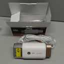 Newbealer Dual Voltage Garment Steamer - 120V/220V, 1200W Powerful Steamer for Clothes, Home & Travel Use, Horizontal & Vertical Steaming, 20s Heat-up, Foldable, 1.72lbs, 180ml (Gold)