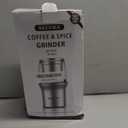 Secura Electric Coffee Grinder and Spice Grinder with 2 Stainless Steel Blades Removable Bowls