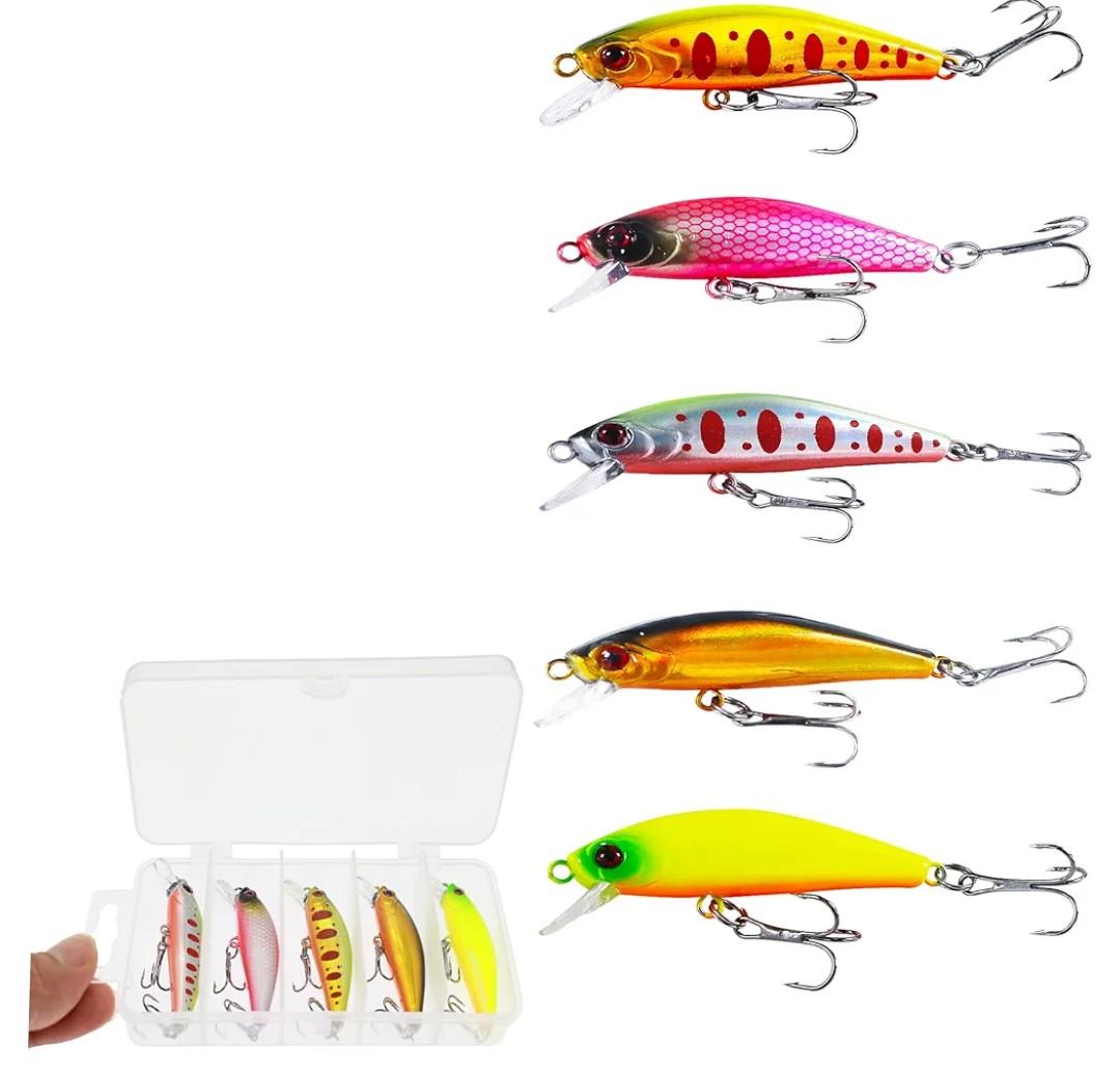 Topwater Swimbait 3D Eyes Casting Hard Fishing Bait Freshwater Saltwater Floating Fish Lure With 2 Treble Hook