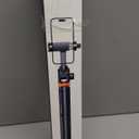 EUCOS 62" Phone Tripod, Tripod for iPhone & Selfie Stick with Remote, Extendable Cell Phone Stand & Ultimate Phone Holder, Solidest Phone Stand Compatible with iPhone/Android (Inferno Mix Carbon Black)