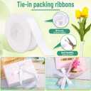 PAXCOO Floral Tape and Wire, Florist Tape and Flower Wire Arrangement Kit with White Ribbon, Boutonniere Pin, Cutter for Bouquets, Crafts, Wreath Making (Dark Green)
