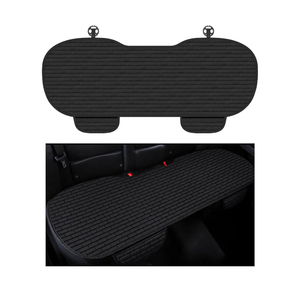 Car Back Seat Cover,Non-Slip & Breathable Bench Seat Cover with Side Pockets for Car Storage & Protecting Interiors,Universal All-Season Seats Back Protector for Most Cars,SUVs (Rear Seat Cover)