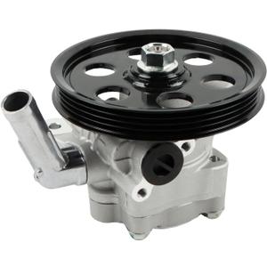 Power Steering Pump 21-5290 Fits for 1999-2003 TL, for 2001-2003 CL, for 2001-2002 MDX, for 2003-2004 Pilot Power Assist Pump, Replace OE 56110-PGK-A01 56110-P8E-A01 56110-PVF-A01