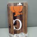 Leveeno Fall Porch Welcome Decor Outdoor Pumpkins Wooden Sign Autumn Vertical Hanging Decorations Home Front Door Outside Yard 48x8 Inch