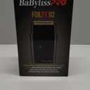 METALFX Double Foil Shaver, Handheld Electric Razor for Travel, Portable Cordless Close Face Shaver for Head, Beard, & Neck (Black)