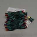 Warm Multi Color Christmas Lights - 20 ft String of 105 Incandescent Mini Bulbs Multifunctional Lighting Modes, for Decorative, Bedroom, Outdoor, Xmas Twinkle Tree Lights with Green Wire Total 21.6 ft