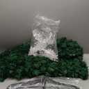 Juegoal 7 ft Pre-Lit Optical Fiber Christmas Artificial Tree, with LED RGB Color Changing Led Lights, Snowflakes and Top Star, Festive Party Holiday Fake Multicolor Xmas Tree with Sturdy Metal Legs (Green)