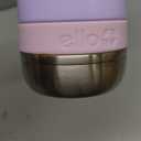 Ello Emma 14oz Vacuum Insulated Stainless Steel Kids Water Bottle with Straw and Built-in Carrying Handle and Leak-Proof Locking Lid for School Backpack, Lunchbox and Outdoor Sports (Lilac/Cashmere Pink)