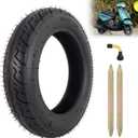 3.00-10 Tubeless Tire Front or Rear Scooter Tire for E-scooters, 1 Pack