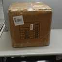 WAYUTO 5 in 1 PU Leather Seating Cube with Swivel Casters Stackable Sofa Chair Stool Nesting Ottoman Stool Movable Footstool Dressing Chair for Living Room Bedroom(White,Large)