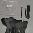 15 Pack Putty Knife, 2Putty Knife Set, 2Spreader, 2Spackle Tool, 2Plastic Putty Knife Scraper, 2Scraper Tool, 2Putty Scraper, 3 Detail Scraper Tool, Flexible Plastic Paint Scraper Tool for Spackling