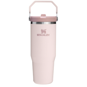 STANLEY IceFlow 2.0 Flip Straw Tumbler with Handle 30 oz | Twist On Lid and Flip Up Straw | Leak Resistant Water Bottle | Insulated Stainless Steel | BPA-Free | Dew Drop