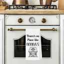 2 x WULQYING Nonna Gifts Kitchen Towels, Grandmother Gift from Granddaughter Grandson Grandchildren Grandkids, Best Grandma Gift Hand Towels, Grandmother Mothers Day Dish Tea Towel, 16x24 Inch