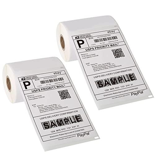 [9 Rolls, 440 Labels] 4”x 6” Postage Thermal Shipping Labels Compatible with Dymo 4XL 1744907 LabelWriter