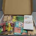 Tiny Land 110PCS Wooden Train Set  Toy Train with Tracks for Kids Ages 3-7, Compatible with Major Brands, Ideal Railway Playset for Boys and Girls, Great Birthday