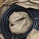 Raindrip 052010P 1/2 in. Drip Irrigation Supply Tubing, 100 ft., for Emitters, Irrigation Parts, and Drip Systems,Black Polythyrene