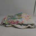 NEWLAKE Quilt Bedspread Sets- Dreamy Flowers Reversible Coverlet Set,Queen Size